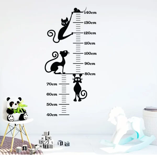 Enlivening spaces with Decorette's made-in-Singapore decals - children growth chart