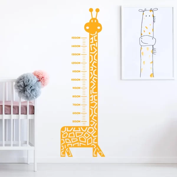 Enlivening spaces with Decorette's made-in-Singapore decals - children growth chart