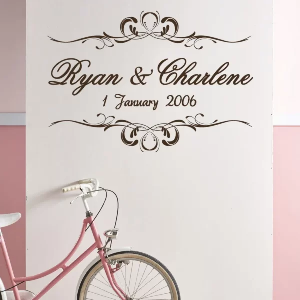 Enlivening spaces with Decorette's made-in-Singapore decals - Personalised Names