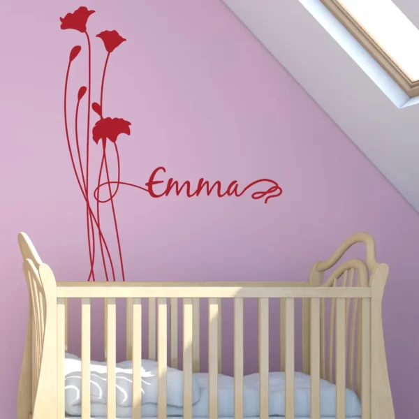 Enlivening spaces with Decorette's made-in-Singapore decals - personalisable children names