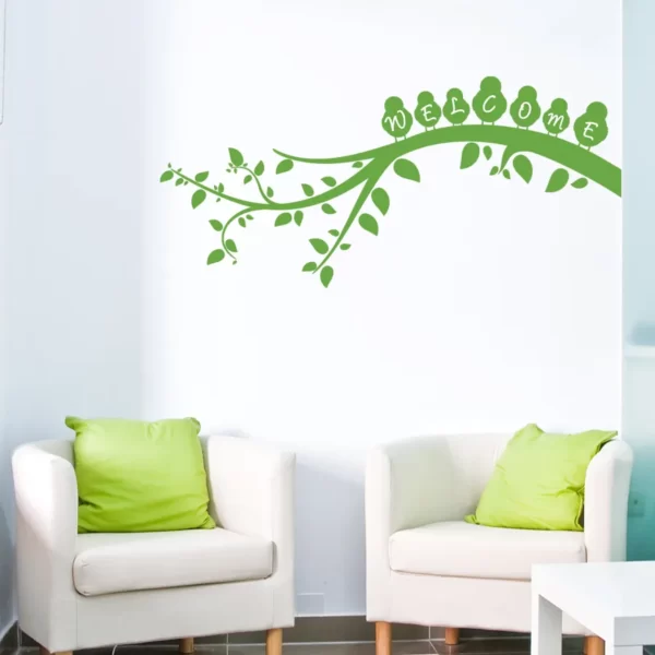 Enlivening spaces with Decorette's made-in-Singapore decals - nature flora