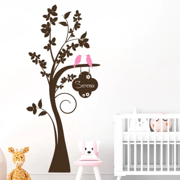 Enlivening spaces with Decorette's made-in-Singapore decals - children nursery flora