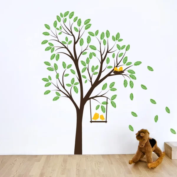 Enlivening spaces with Decorette's made-in-Singapore decals - children nursery flora