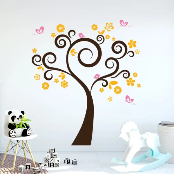 Enlivening spaces with Decorette's made-in-Singapore decals - children nursery flora