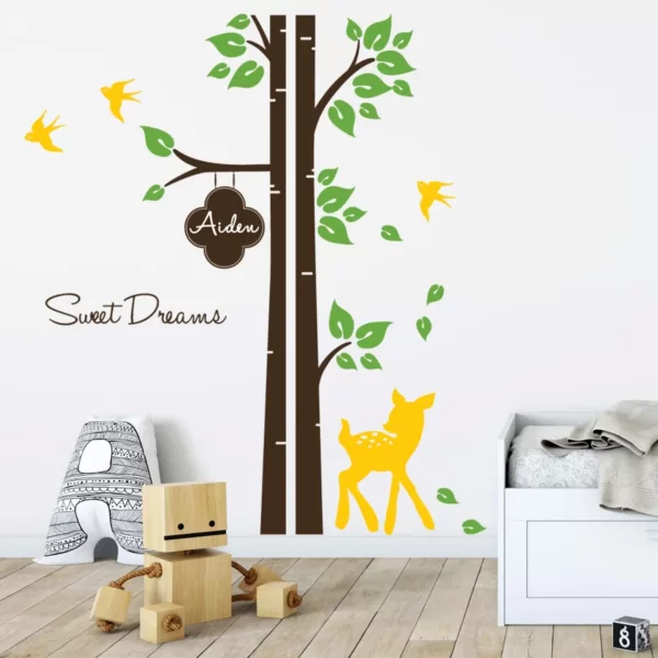 Enlivening spaces with Decorette's made-in-Singapore decals - children nursery flora