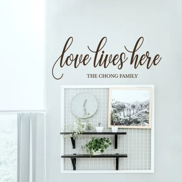 Enlivening spaces with Decorette's made-in-Singapore decals - Personalised Names
