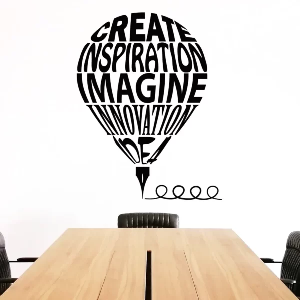 Enlivening spaces with Decorette's made-in-Singapore decals - office motivational & inspirational