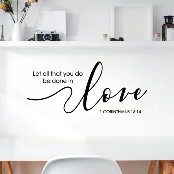 Enlivening spaces with Decorette's made-in-Singapore decals - bible verse christian decor