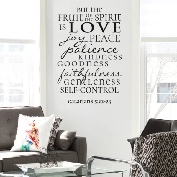 Enlivening spaces with Decorette's made-in-Singapore decals - bible verse christian decor