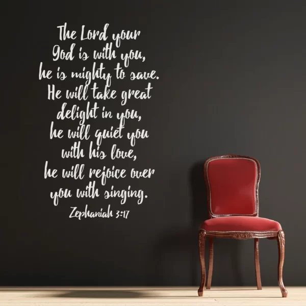 Enlivening spaces with Decorette's made-in-Singapore decals - bible verse christian decor