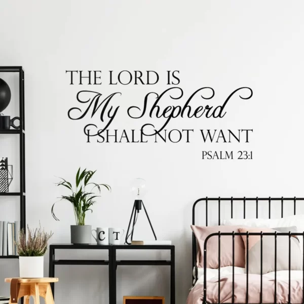 Enlivening spaces with Decorette's made-in-Singapore decals - bible verse christian decor