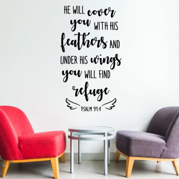 Enlivening spaces with Decorette's made-in-Singapore decals - bible verse christian decor