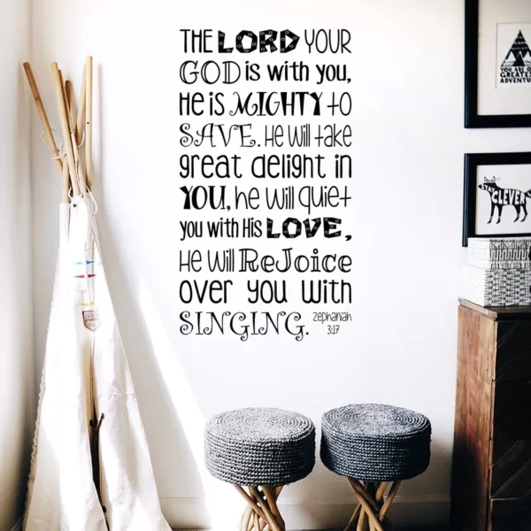 Enlivening spaces with Decorette's made-in-Singapore decals - bible verse christian decor