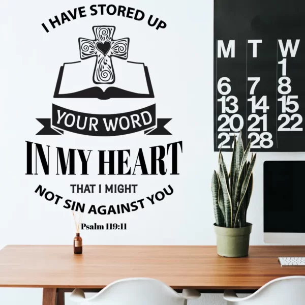 Enlivening spaces with Decorette's made-in-Singapore decals - bible verse christian decor