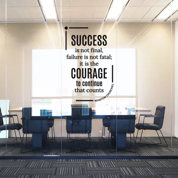 Enlivening spaces with Decorette's made-in-Singapore decals - office motivational & inspirational